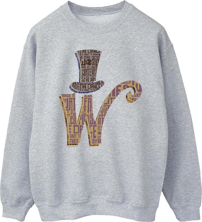 Immagine prodotto Willy Wonka & the Chocolate Factory W Logo Hat Felpa Uomo (M)