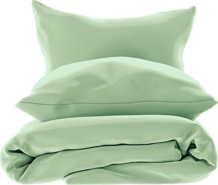 Actual product image Lotus Bettwaren Satin uni (Duvet cover, 200 x 210 cm)