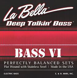 Produktbild La Bella 767-6N Bass VI nick. rw 026/095 (Bass)