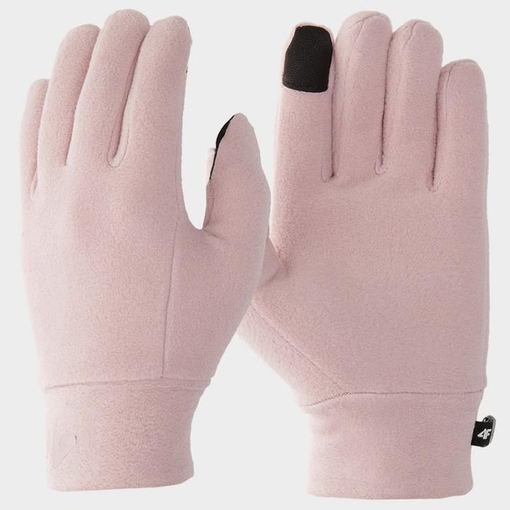 4F Handschuhe für Kinder hellrosa JAW22AGLOU011 56S (L (L, XL)