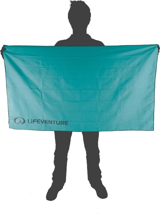 Produktbild Lifeventure Recycled SoftFibre Trek Towel, Teal, Extra Large