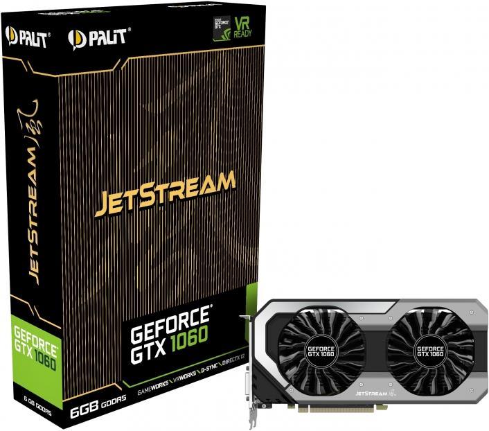 Produktbild Palit GeForce GTX 1060 JetStream (6 GB)