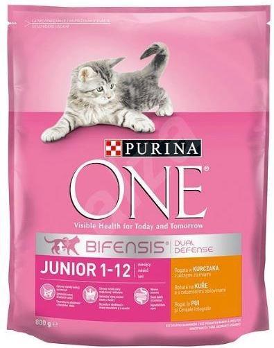 Image du produit Purina ONE One Junior Cat Chkn Whlg 800g N2 Pl (Junior, 1 pcs, 800 g)