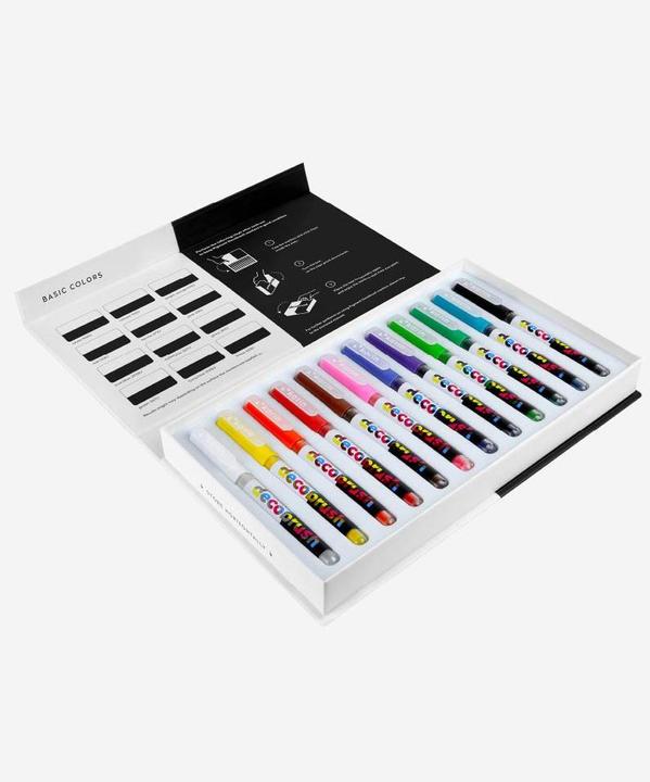 Actual product image Karin PIGMENT DECO BRUSH - Brush Marker (Multicoloured, 12 x)
