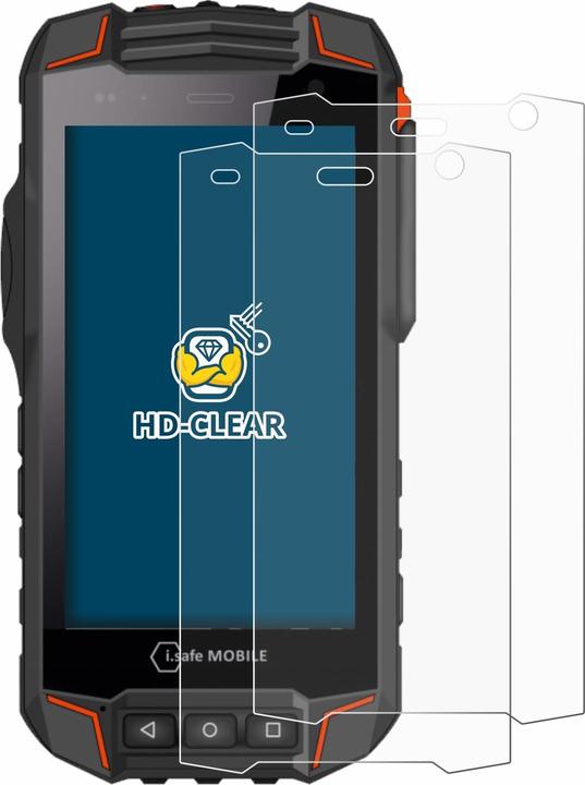 Actual product image BROTECT Screen Protector Clear (2 Piece, i.safe Mobile IS530.1)