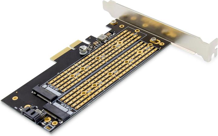 Actual product image Digitus M.2 NGFF / NMVe SSD PCI Express 3.0 (x4) Add-On Card