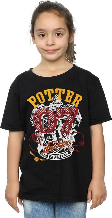 Actual product image Girls Gryffindor Seeker Cotton T-Shirt (116)