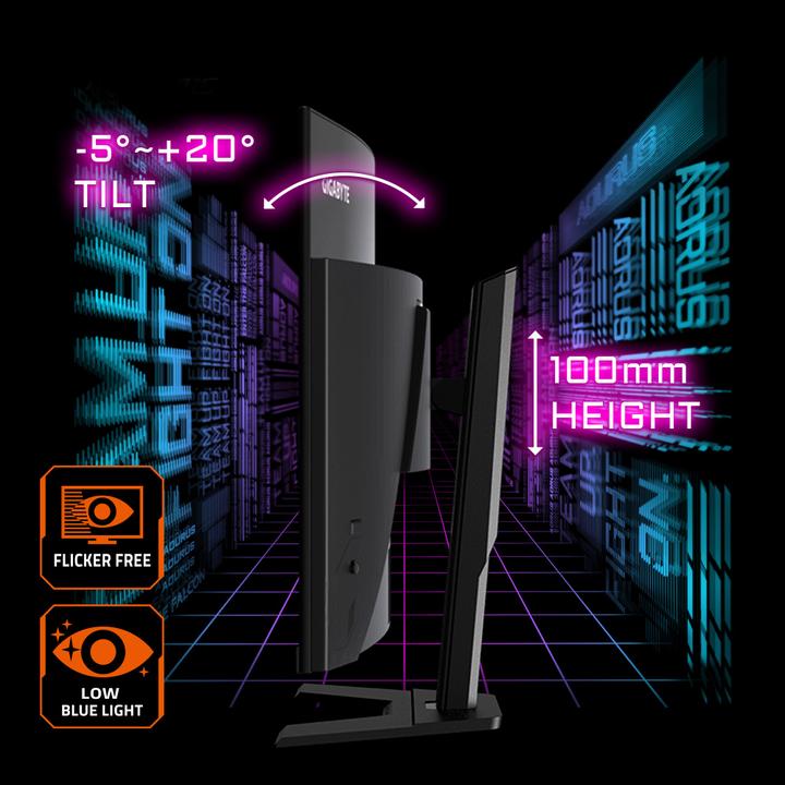 Actual product image Gigabyte G32QC A (2560 x 1440 pixels, 31.50")
