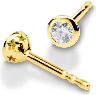 Actual product image Breuning EAR CUTLERY - BRILL. 0,10 Ct. H/si (585, - Gold)