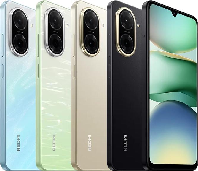 Actual product image Xiaomi Redmi A5 4G Dual Sim 3GB RAM 64GB - Lake Green (64 GB, Lake Green, 6.88", 32 Mpx, 4G)