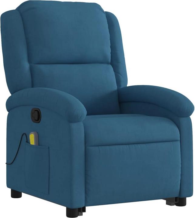 Image du produit VidaXL Fauteuil de massage releveur velours