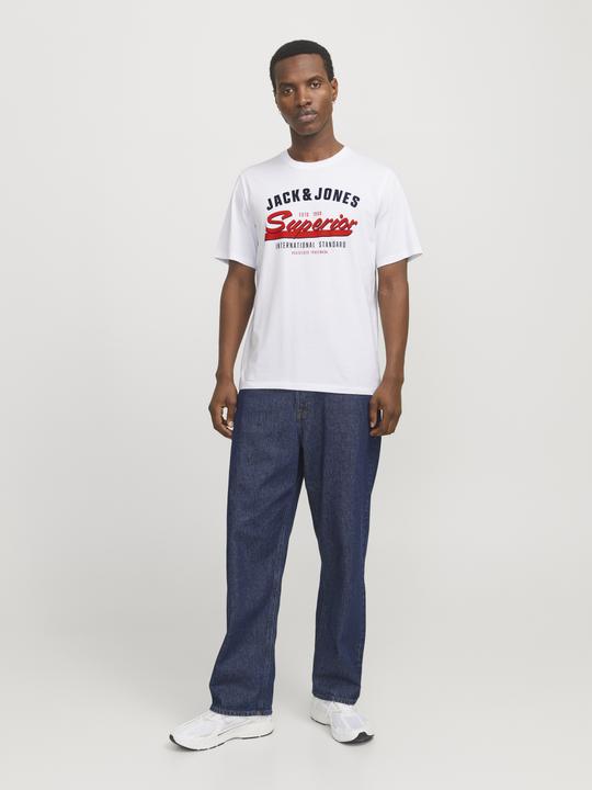 Produktbild Jack & Jones Jjelogo Tee Ss O-Neck 2 Col Ss25 Sn (3XL)