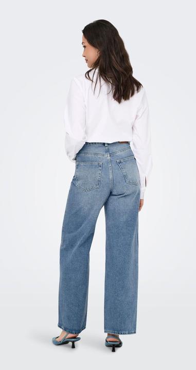 Immagine prodotto Only ONLHOPE Hohe Taille Weiter Beinschnitt Jeans Jeans mit weitem Bein (W29/L32)
