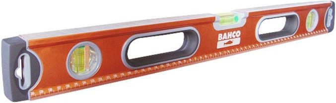 Bahco Wasserwaage aus eloxiertem Aluminium mit breit geformtem Profil, magnetisch 400 mm (40 cm)