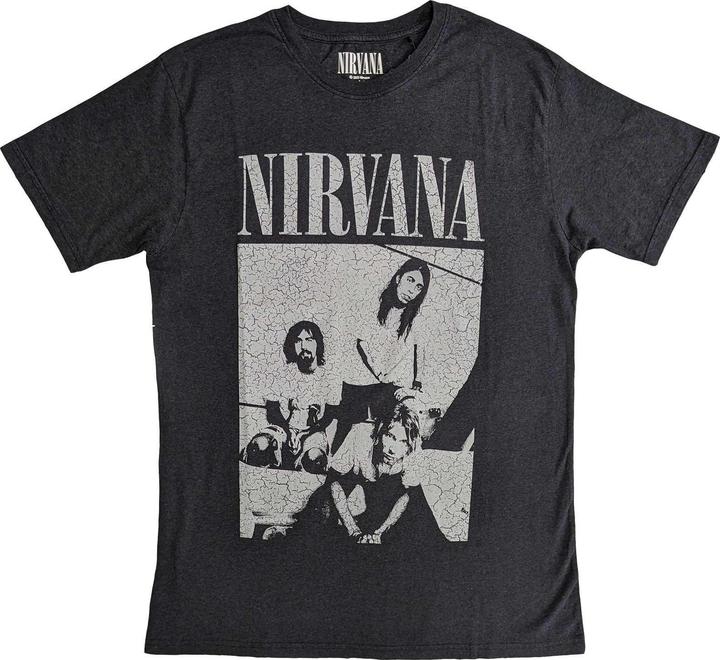 Actual product image Nirvana Unisex Adult Sitting T-Shirt (XXL)