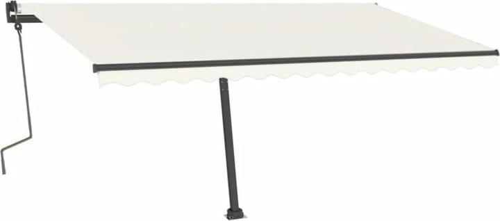 Actual product image VidaXL Supports for awnings anthracite 450x245 cm iron, colour (4.50 m)