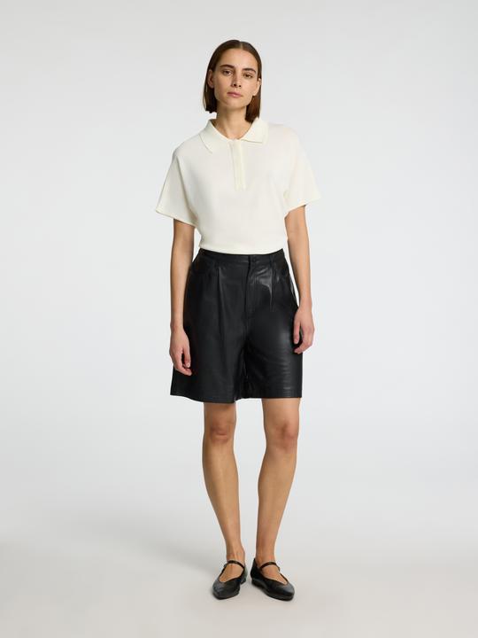 Immagine prodotto Selected Femme Pantaloncini in pelle a vita alta (34)