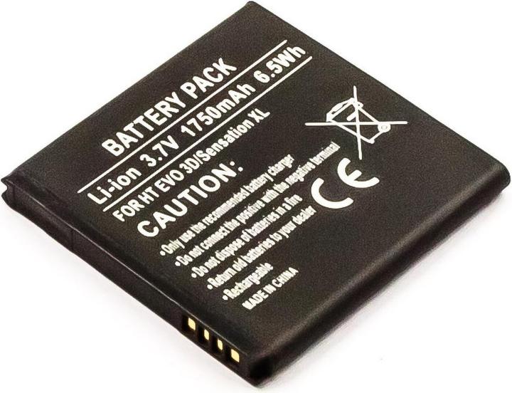 Actual product image AGI 17489 - Battery - HTC - Black - Lithium-Ion (Li-Ion) - 1600 mAh - 3.7 V