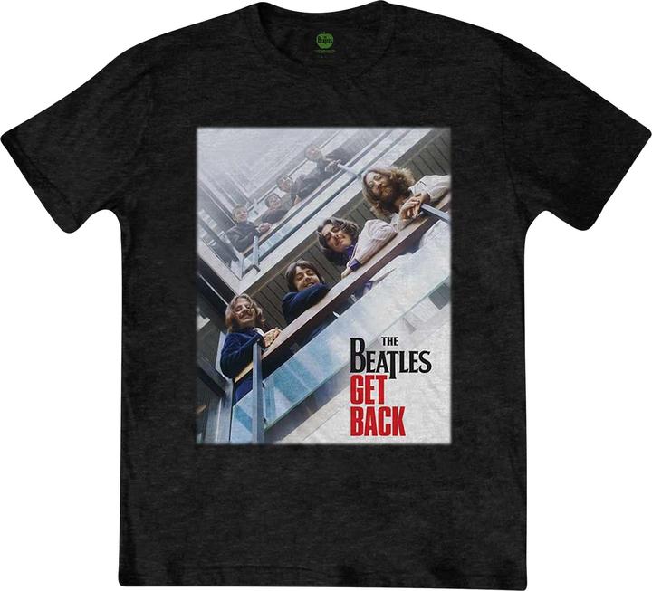 Unisex Adult Get Back Poster Cotton T-Shirt (S)