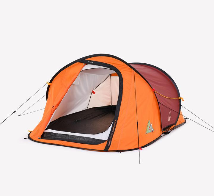 Produktbild Quechua Faltzelt - 2 Seconds für 2 Personen Limited Edition 20 Jahre braun (Wurfzelt, 2.90 kg, 2 Personen)