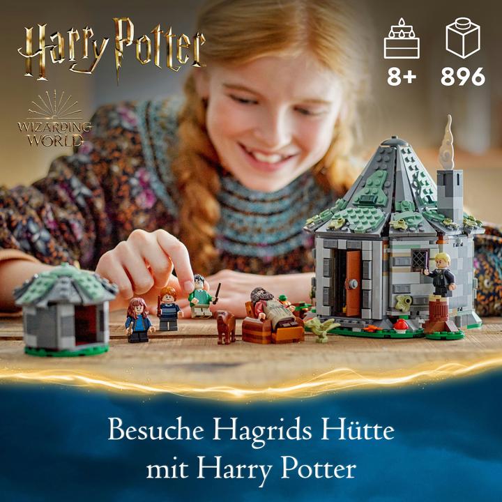Actual product image LEGO Hagrid's hut: An unexpected visit (76428, LEGO Harry Potter)