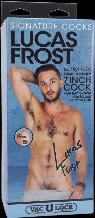 Image du produit Doc Johnson Lucas Frost - Realistic ULTRASKYN Dildo - 7" / 18 cm