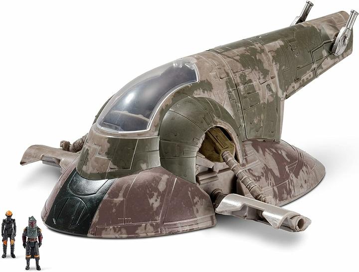 Actual product image Jazwares Star Wars Deluxe Vehicle Boba Fett's Starship Figures
