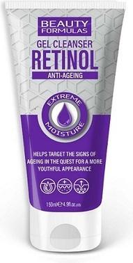 Beauty Formulas Retinol Gel Cleanser face wash gel 150ml (Gel, 150 ml)