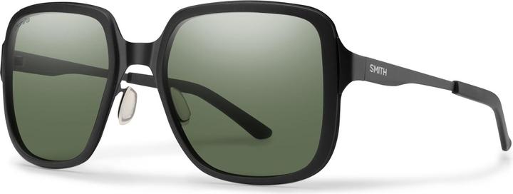 Noir mat, vert polarized grey