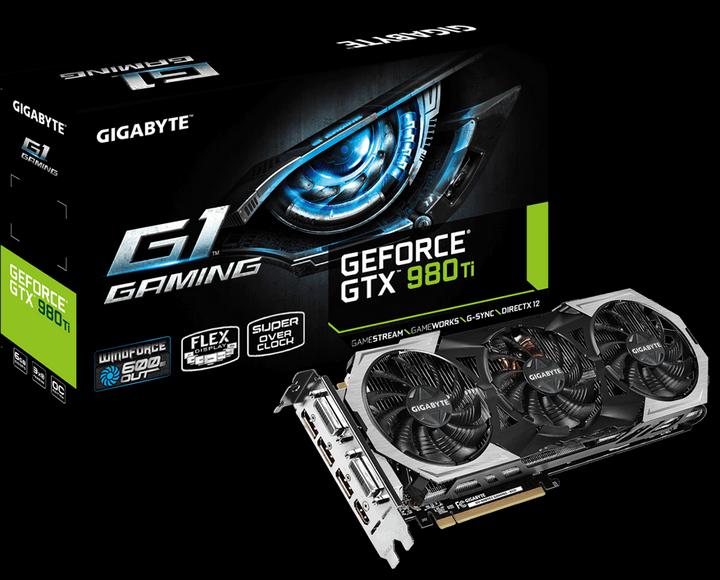 Produktbild Gigabyte GTX 980 Ti G1 Gaming (6 GB)