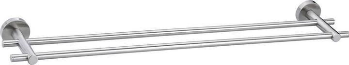 MOON Towel rail two-arm incl. adhesive solution without drilling