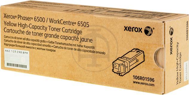 Actual product image Xerox 106r01596 (Y)