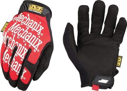 Actual product image Mechanix Wear Gloves Mechanix The Original red size S. Velcro fastening, synthetic leather, Trek Dry (S)
