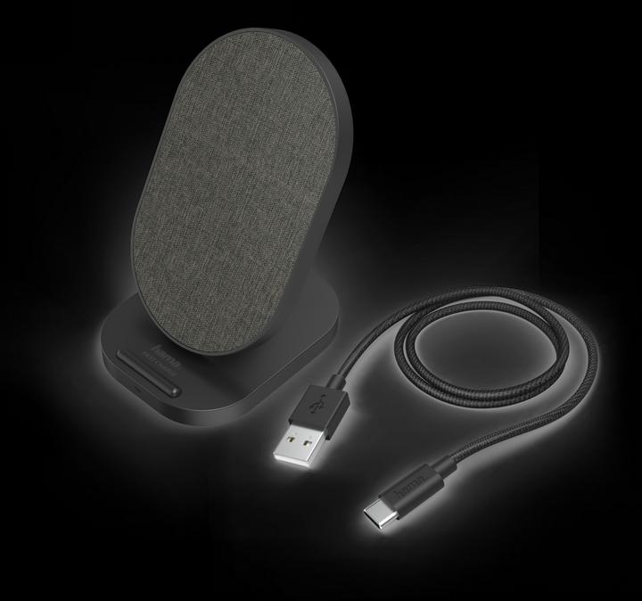 Produktbild Hama QI-FC10S-Fabric (10 W)