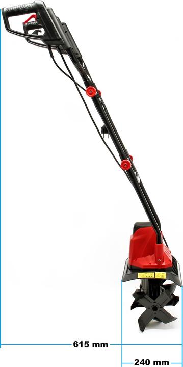 Actual product image Wiltec Electric tiller 1050W 380rpm Cultivator Garden tiller Garden hoe