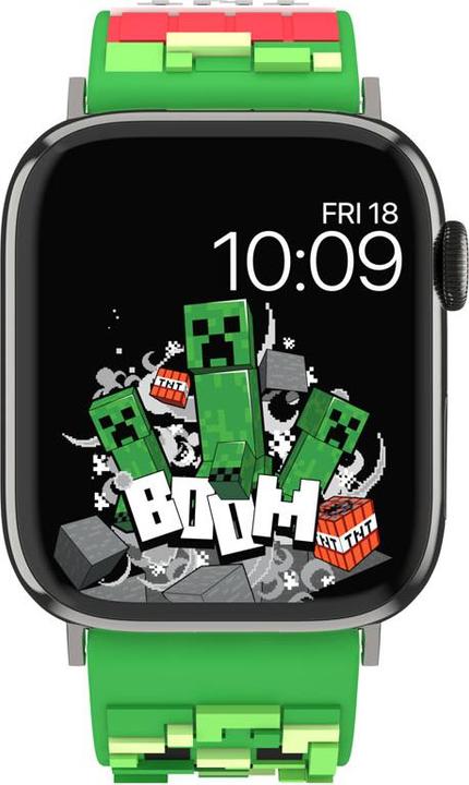 Produktbild Moby Fox Minecraft bracelet pour smartwatch Creeper (Silikon)
