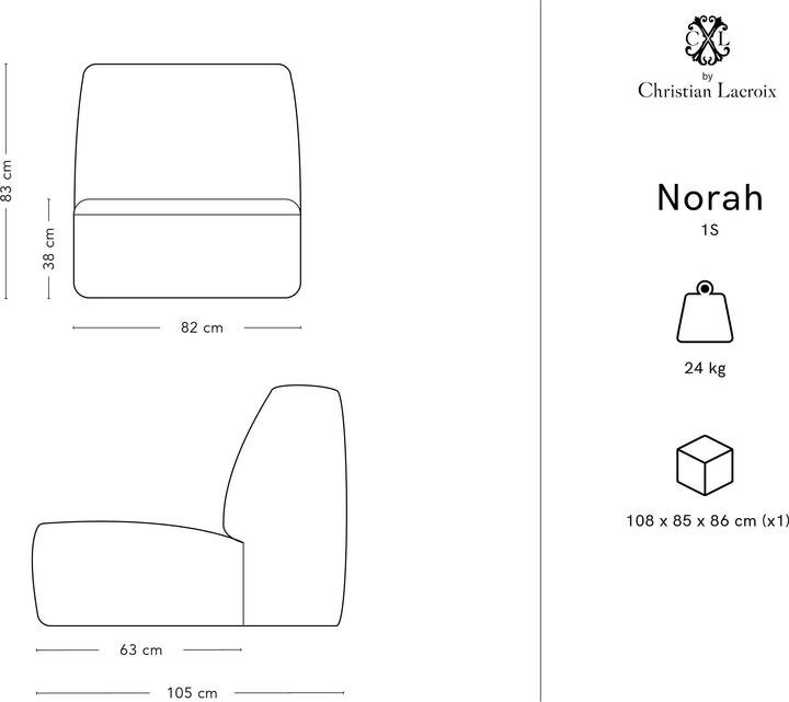Image du produit CXL by Christian Lacroix Norah (4 places, 3 places, 2 places)