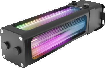 Actual product image Raijintek ANTILA D5 EVO RBW pump with AGB, ARGB