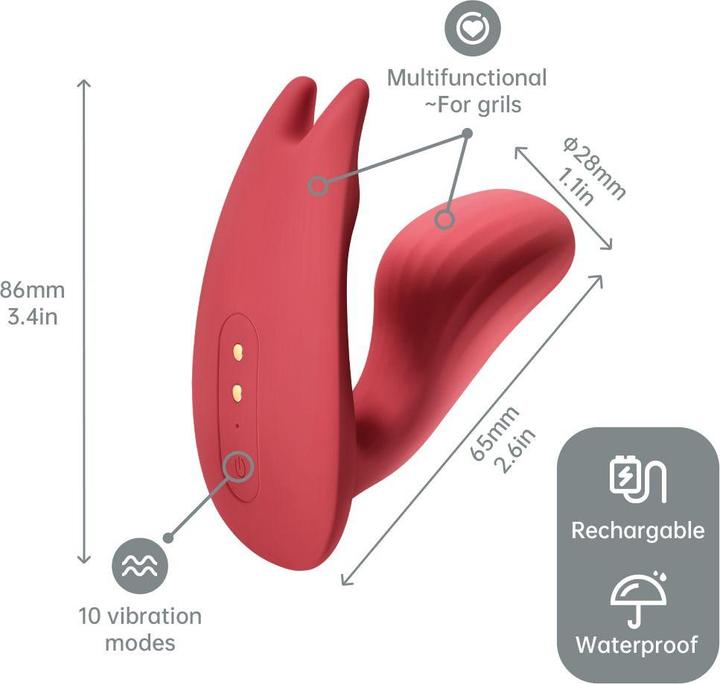 Image du produit Magic Motion Vibromasseur Umi Smart Wearable à double moteur