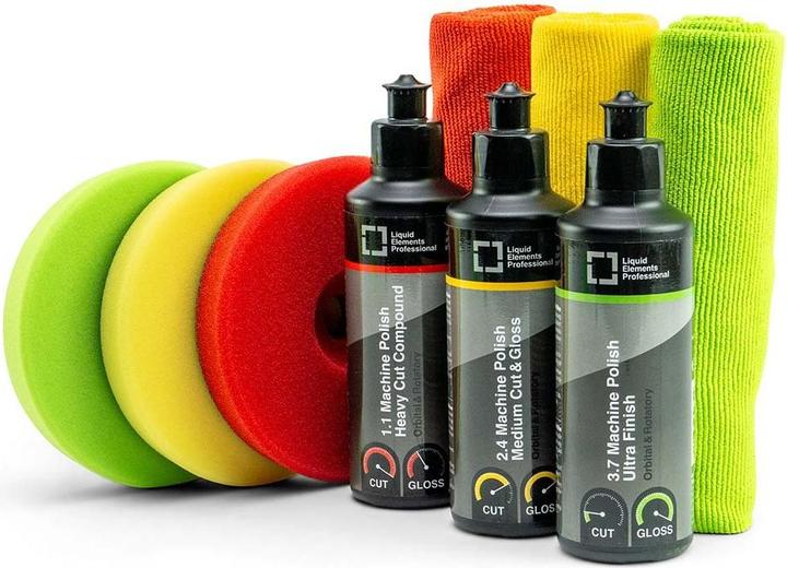 Immagine prodotto Liquid Elements Poliermaschine T3200 Set (Lucidatrice eccentrica, 750 W)