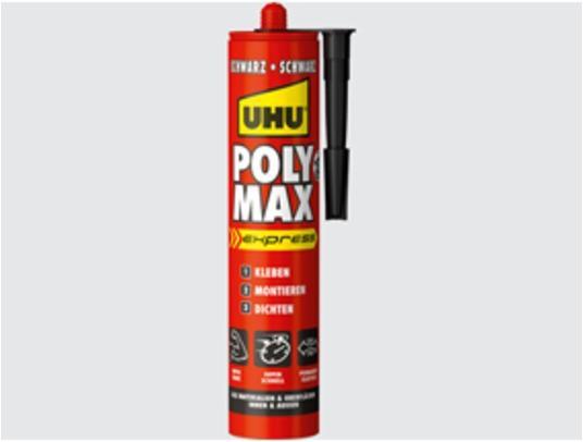 Produktbild UHU Montagekl.schw.Poly Max (490 g)