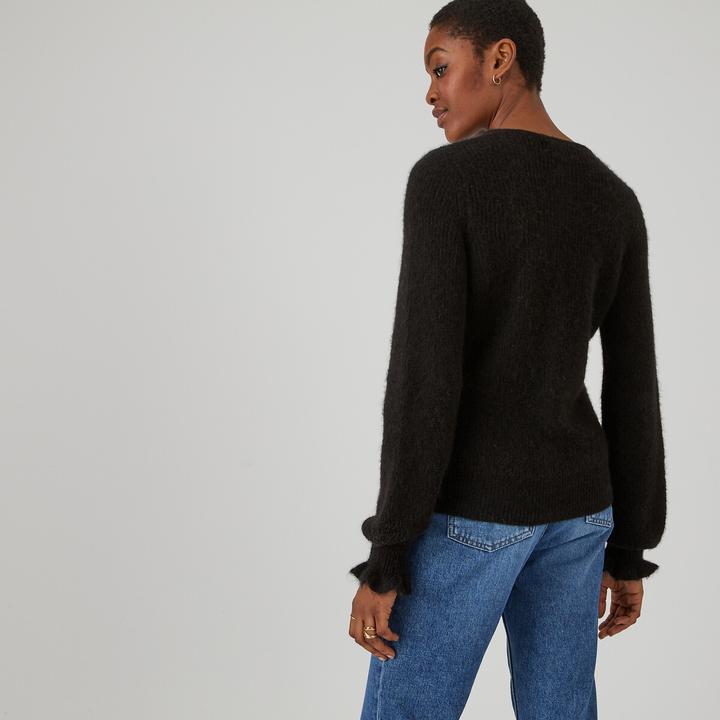 Produktbild La Redoute Collections Strickjacke aus Alpaka-Mischgarn (S)