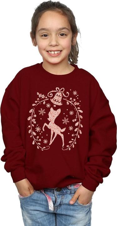 Immagine prodotto Disney Bambi Christmas Wreath Felpa Ragazze (140, 146)