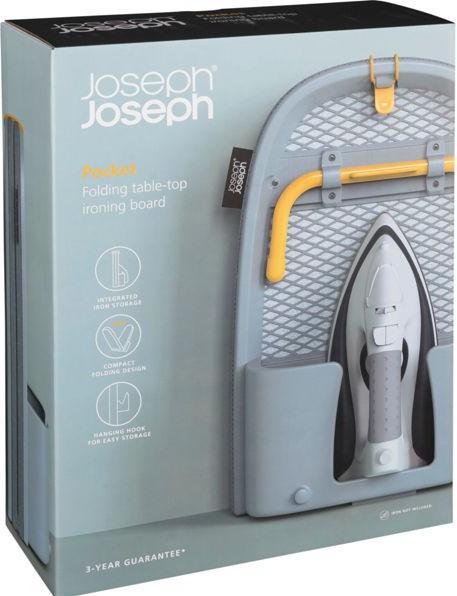 Immagine prodotto Joseph Joseph Asse da stiro da tavolo pieghevole e compatto ideale per il Pocket? (90 x 33 cm)