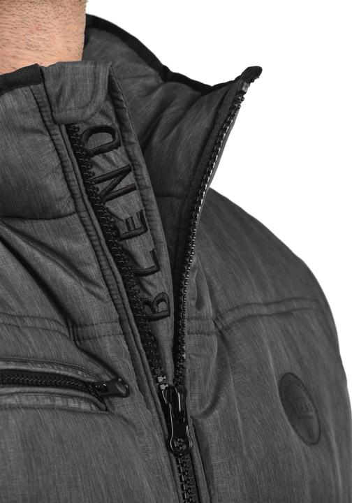 Image du produit Blend Boris Teddy Veste D'Hiver Avec Peau De Mouton Blouson D'Extérieur Pour Homme À Capuche (XL)