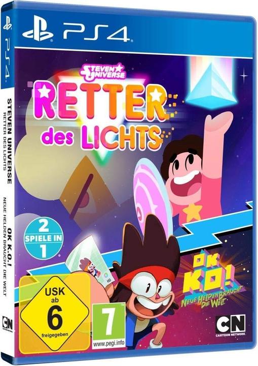 Produktbild Game Steven Universe PS-4 Retter d. Lichts (PS4, DE)