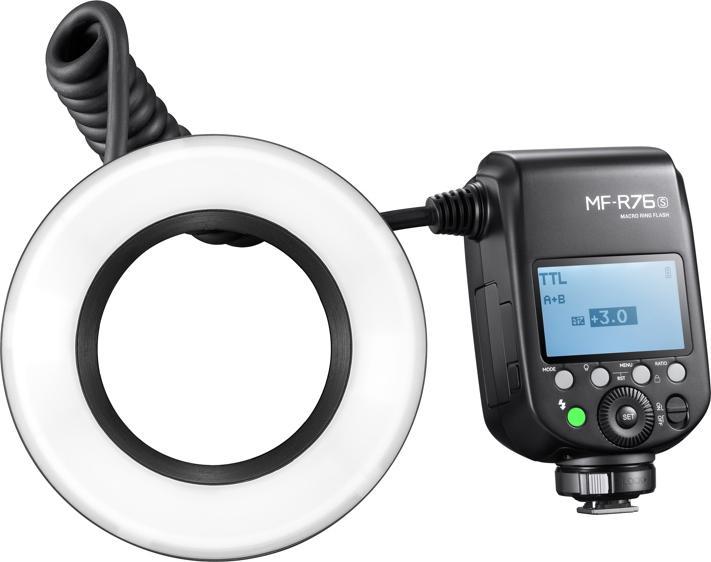 Immagine prodotto Godox MF R76S TTL Macro Ring Flash Sony (Attacco del flash, Sony)