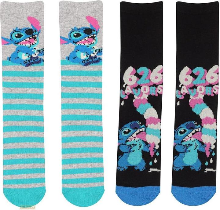 Heroes Inc Lilo & Stitch Socken 2er-Pack Stitch S-M (2er Pack, M/L)
