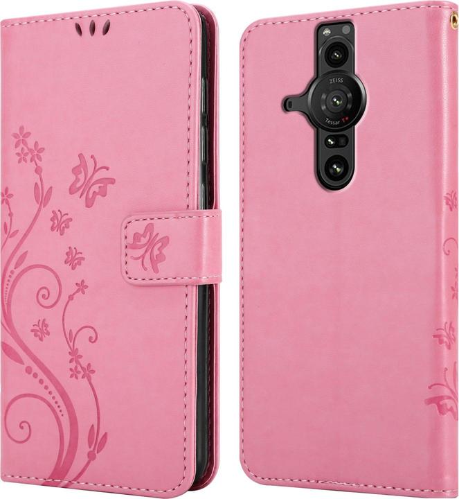 Image du produit Cadorabo Pochette Flower Book (Sony Xperia Pro-I)