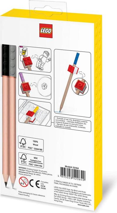 Produktbild Euromic LEGO Stationery 12 Color Pencils (Mehrfarbig, 12 x)